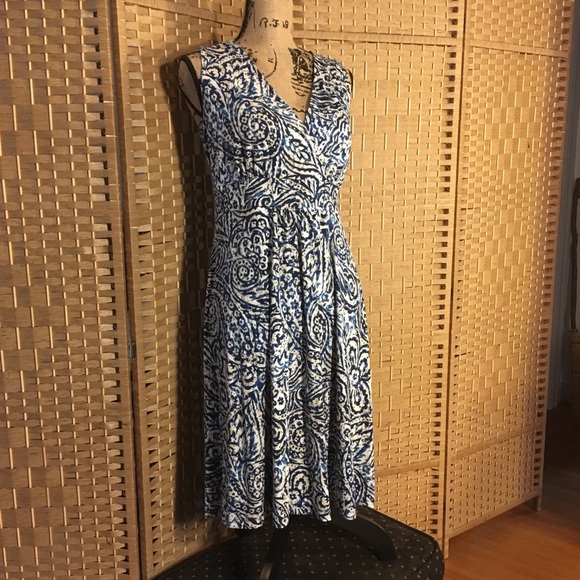 JM Collection sleeveless dress - Picture 1 of 5